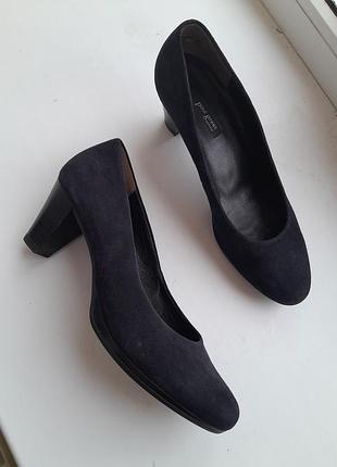 Туфли замша 40р