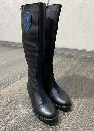 Чоботи зимові, теплі