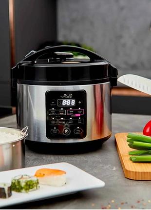 Рисоварка yum asia kumo yumcarb з керамічною чашею та вдосконаленою нечіткою логікою (1 літр), 5 функцій приготування рису, 3 функції мультиварки