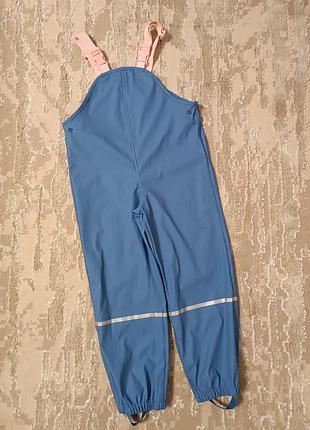 Полукомбінезон для дівчинки, грязепруф, дощовик