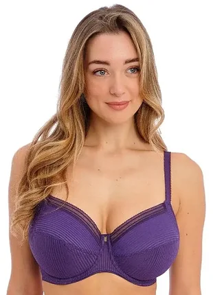 Комфортный бюст без поролона, минимайзер, на косточках, fantasie fl3091blk, 85j, 80i