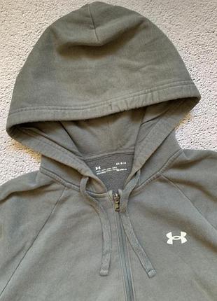 Зіпка худі сіра чоловіча under armour 4