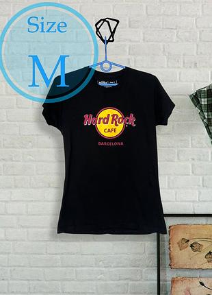 Жіноча футболка hard rock cafe | barcelona, (р. m)