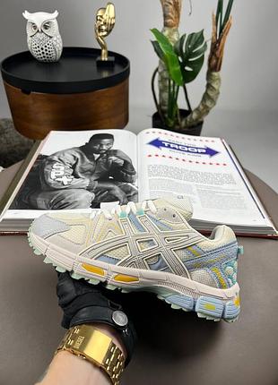 Asics gel-kahana 8 s beige blue yellow