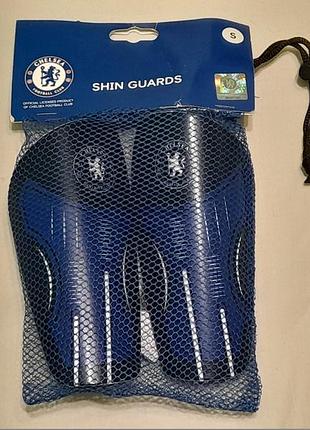 Дитячі футбольні щитки - chelsea delta shin guards - s , ріст - 140 см