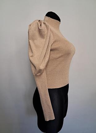 Свитер бренд tu беж люрекс s 3