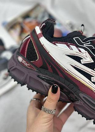 Off-white be right black burgundy 8