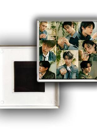 Магнит акриловый стрэй кидс stray kids 6.5 х 6.5 см (mg_0019)