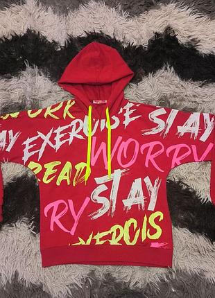 Кофта червона