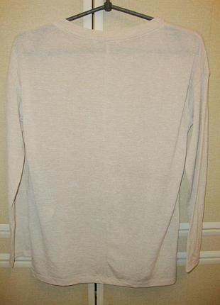 Джемпер бежевий zara 5