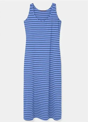 Трикотажна довга сукня