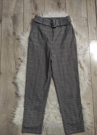Брюки в клетку, размер s,