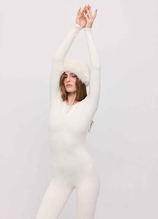 Утеплений комбінезон на замочку повсякденний lola butter milk