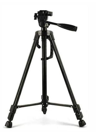 Штатив тренога neepho np-8830 черный для фотоаппарата и телефона с пультом и чехлом 155 см ve-33