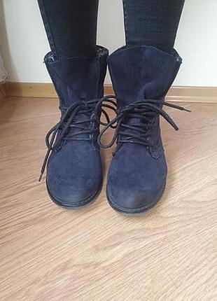 Ботінки на шнурках з утепленням
