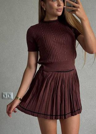 Костюм женский&nbsp; old money в цветах