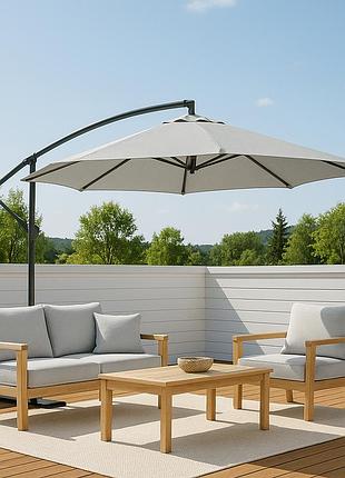 Парасолька садова jumi tarno 300 см беж
