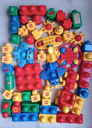 Lego primo конструктор для малышей + погремушка-каталка
