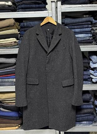 Jil sander x uniqlo wool coat чоловіче шерстяне пальто