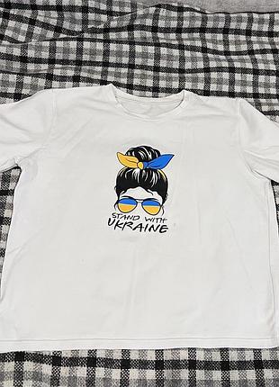 Футболка з українським малюнком для підлітків