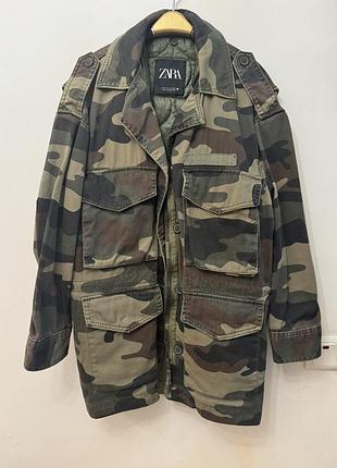 Zara куртка хакі