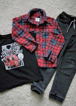 Пакет вещей для мальчика на 8-10 лет