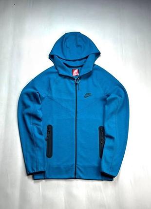 Кофта синя nike tech fleece 2024