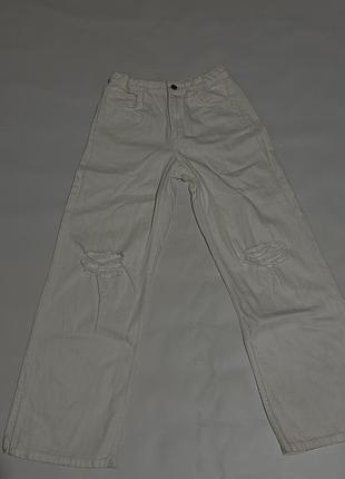 Джинси білі