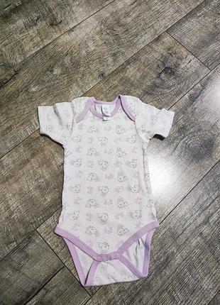 Боді, бодік з коротким рукавом, baby club, р. 92, 2 роки, довжина 48см