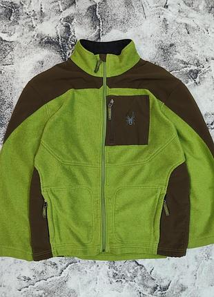 Spyder флісове зіп-худі фліска кофта вінтажна спайдер