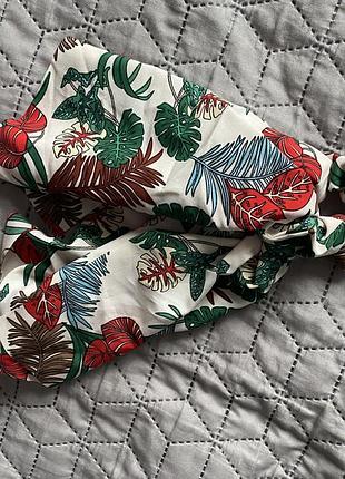 Резинка для волос с платочком