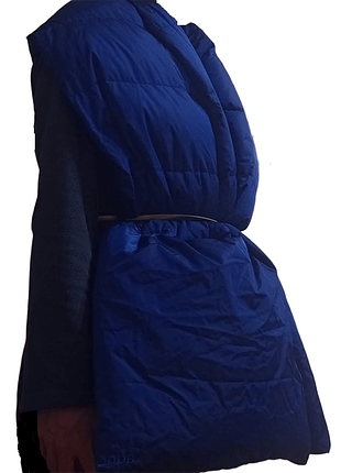 Шарф з наповнювачем пух add, італія, натуральний пух 90/10, пуховик, пуховый