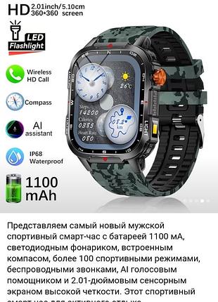 Новые смарт часы с беспроводными звонками,ai голосовым управлением и батареей 1100