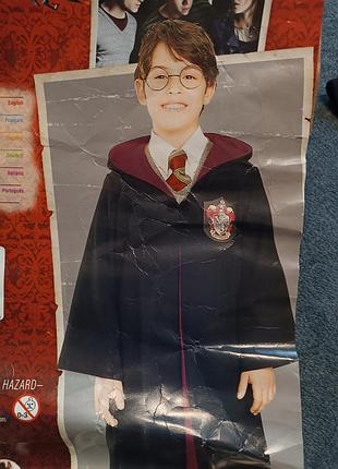 Плащ мантія гаррі поттер гріффіндор на 5-7 років зріст 110-122 см harry potter gryffindor