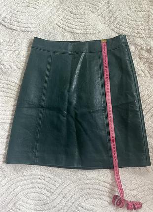 Спідниця зі штучної шкіри на підкладці