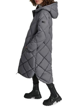 Dkny сіре зимове пальто м-l-xl. оригінал.