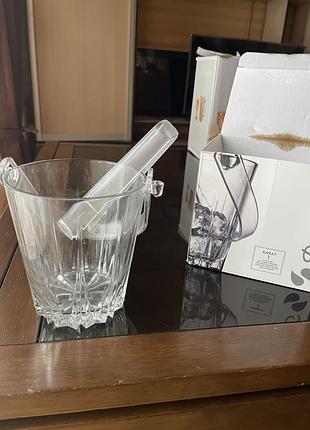 Відерце для льоду скляне