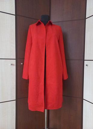 Удлиненный дакет-пальто