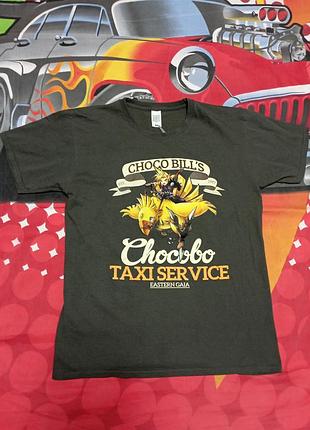 Футболка final fantasy vii - chocobo taxi service
