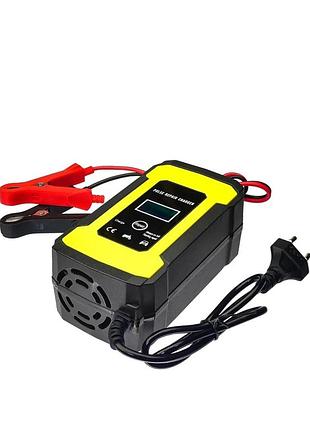 Розумний зарядний пристрій 12v 6a для гелевих, кислотних, agm акумуляторів