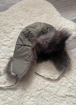 Gemmi furs жіноча шапка вушанка