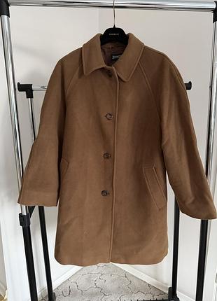 Вінтажне кашемірове пальто лана шерсть