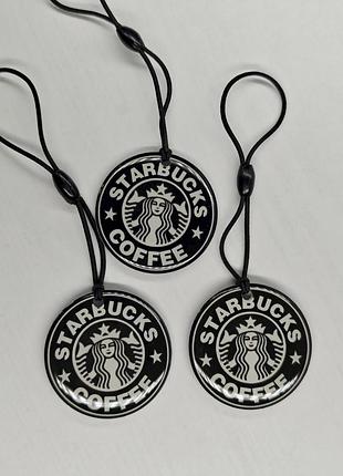 Nfc брелок starbucks (nfc метка / nfc тег / ntag)