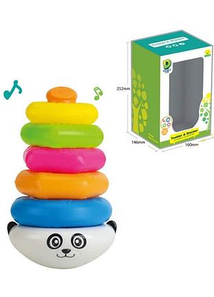 Пірамідка муз. 205a неваляшка, короб. 16*14,6*25,2см, 205a