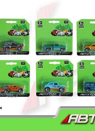 Машина автопром арт. ap74103abcd (240шт/2) метал, планшет 15,5*11,5*4см