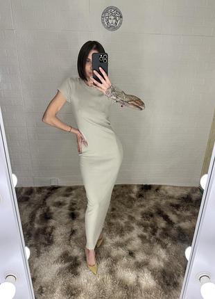 Длинное платье хлопок