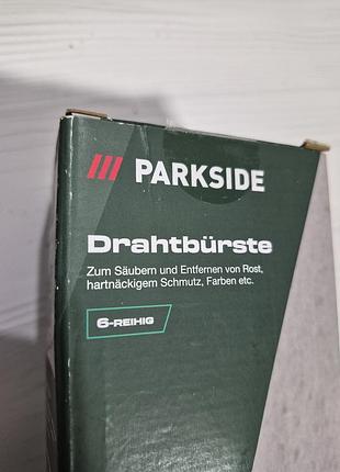 Проволочная щетка parkside 3