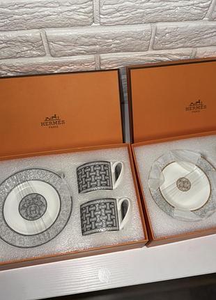 Набори посуду для чаю кави hermes mosaïque чайний кофейний набір