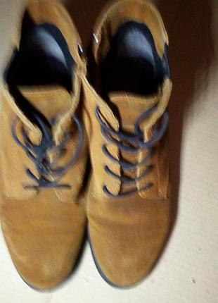 Ботинки женские замшевые