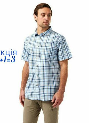 Сорочка craghoppers теніска у клітинку великого розміру